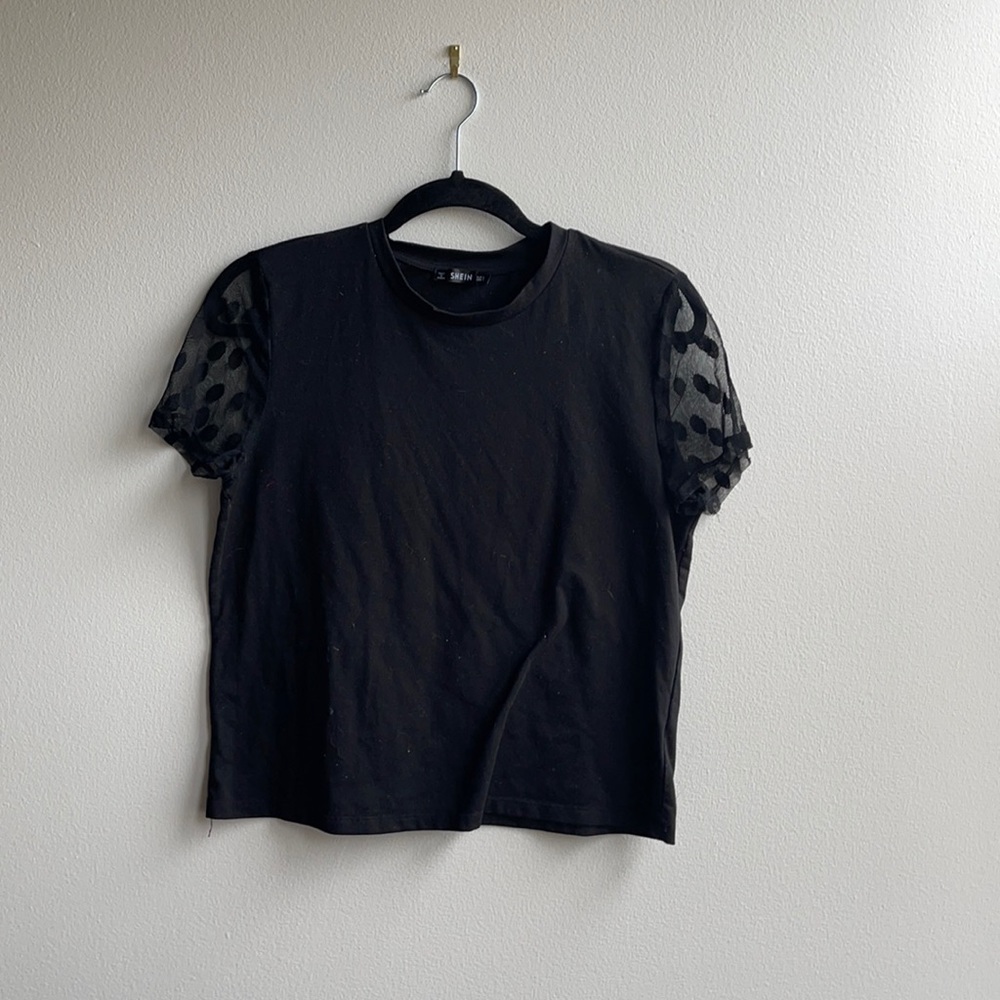 Shein Top Mesh Sz L